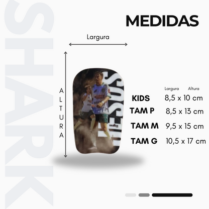 Caneleira de Futebol Personalizada